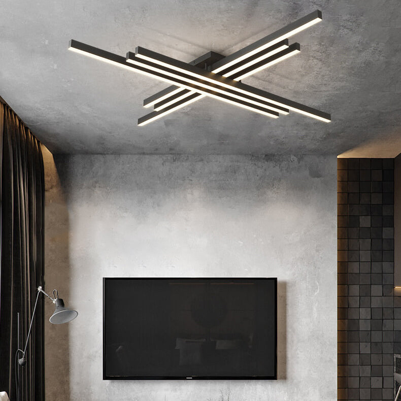 LumenArc Geometrische LED Deckenleuchte | Minimalistisches Design | Energiesparend | Perfekt für Zuhause & Büro