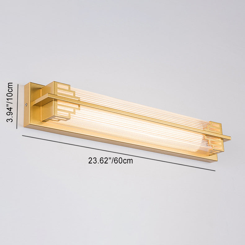 LumaRay Waterproof LED Wandleuchte | Edelstahl Glas | Rechteckig | Außenbeleuchtung Terrasse