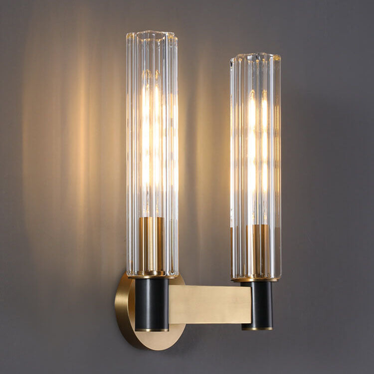 Gloriana Crystal Wall Sconce | Modernes Messing | 1/2 Lichter | Elegante Beleuchtung