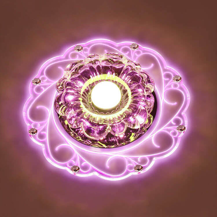 IlluBloom LED Deckenleuchte | Kreatives Blütendesign | Runde Deckenlampe | Energieeffizient & Modern