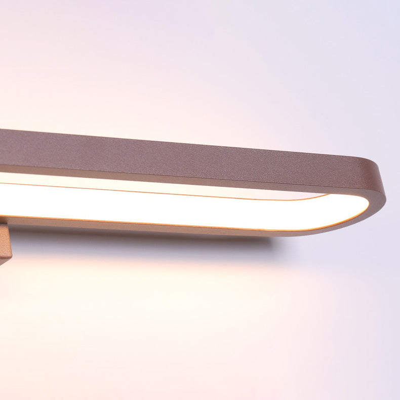 MirrorGlow Europäische LED Spiegelleuchte | Minimalistisches Design | Aluminium | Warm- & Weißlicht | Verschiedene Größen