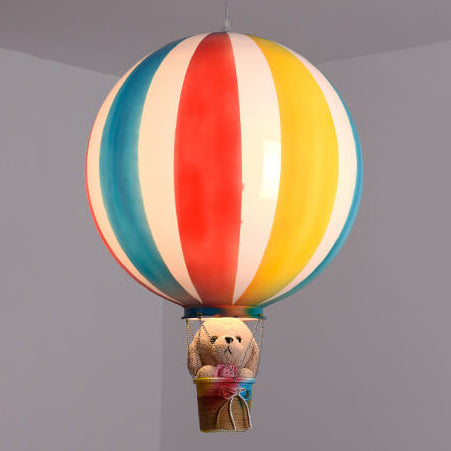 SkyaGlow Heißluftballon Hängeleuchte | Kreatives Skandinavisches Design | LED Pendelleuchte | Deko für Zuhause