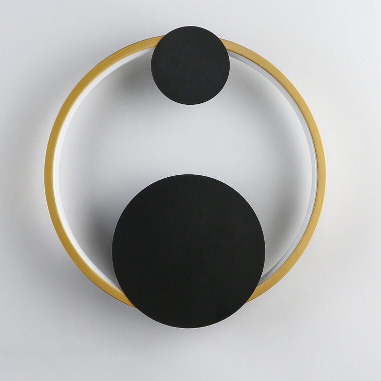 Arctuvo LED Wandleuchte | Modernes Oval- & Ringdesign | Minimalistische Wandlampe | Dimmbar