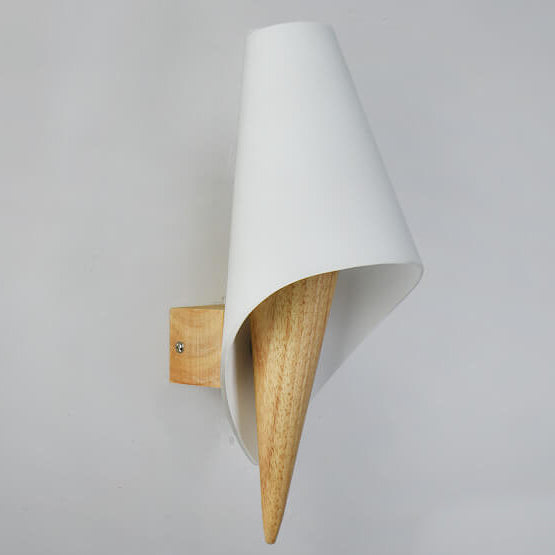 FlareLume Wandleuchte | Nordic Design | Weißer Glasschirm | Minimalistisch & Elegant | 1-Licht Wandlampe