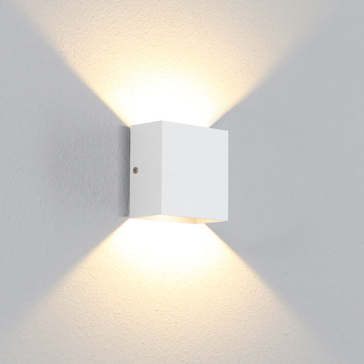 AeroLume LED Wandleuchte | Minimalistisches Aluminiumdesign | Warm- & Weißlicht | 6W & 12W