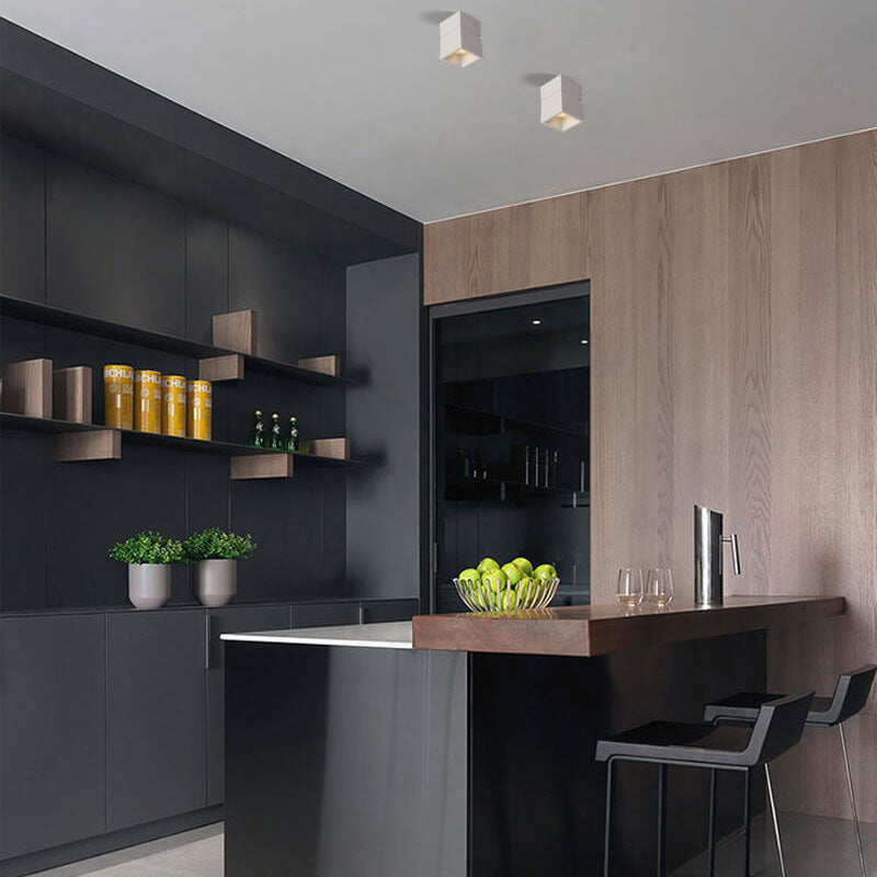 IlluVega Faltbare LED Deckenlampe | Modernes Design | Semi-Flush-Mount | Beleuchtung für Zuhause