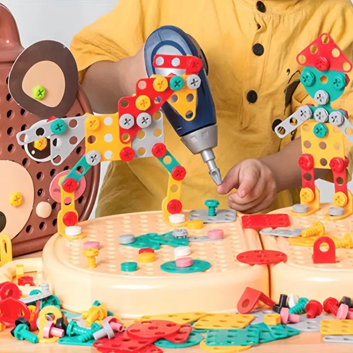 EduPlay Montessori Werkzeugsatz | Magische Montessori-Spielbox | Lernspielzeug für Kinder | Kreativität & Motorik