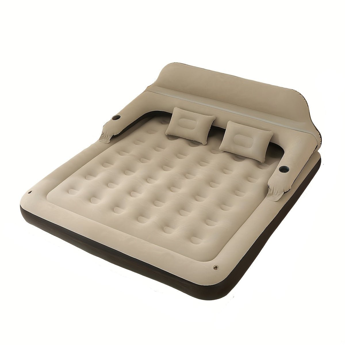 ComfortAir Aufblasbare Matratze mit Pumpe & Rückenlehne | Optimaler Komfort | Hochwertiges Gästebett