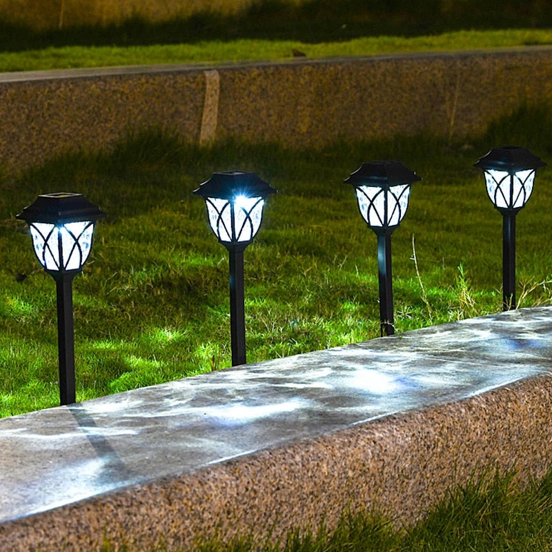EcoShine Solarbetriebene Gartenlampe | LED Beleuchtung | Wasserdicht | Energieeffizient
