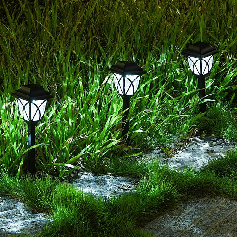 EcoShine Solarbetriebene Gartenlampe | LED Beleuchtung | Wasserdicht | Energieeffizient