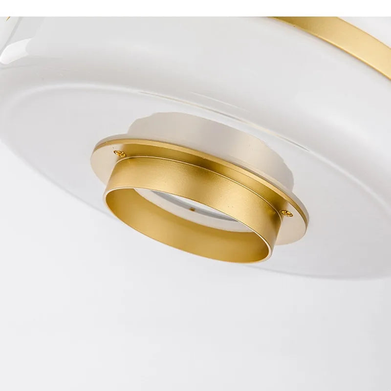 AurumGlass Nordic Luxury Pendelleuchte | Glas-Design | Energiesparende Beleuchtung | Moderne Hängeleuchte für Ihr Zuhause