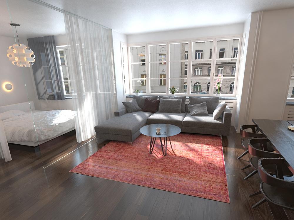 Fibrano Moderner Marl-Teppich | Verschiedene Farben & Größen | Komfort & Stil für Wohnzimmer & Schlafzimmer