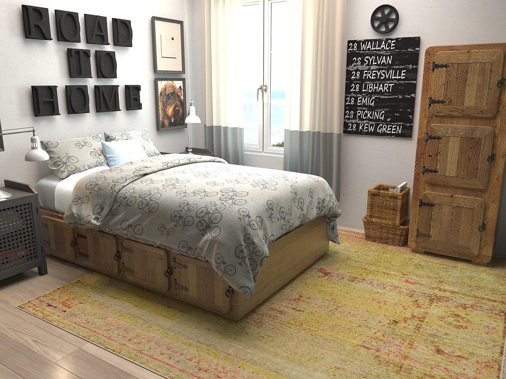 Fibrano Moderner Marl-Teppich | Verschiedene Farben & Größen | Komfort & Stil für Wohnzimmer & Schlafzimmer