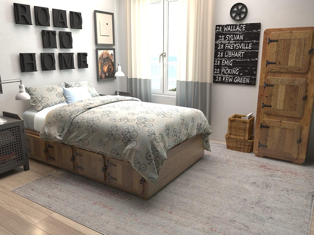 Fibrano Moderner Marl-Teppich | Verschiedene Farben & Größen | Komfort & Stil für Wohnzimmer & Schlafzimmer