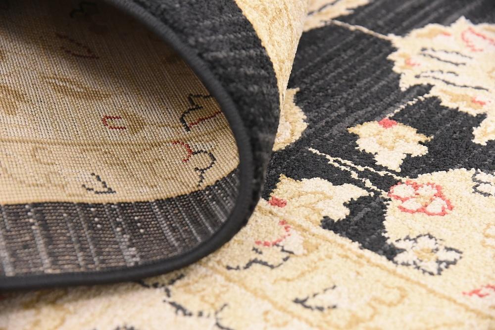 Velouris Luxuriöser Vintage-Teppich | Klassisches Design | Perfekt für Wohnzimmer & Esszimmer