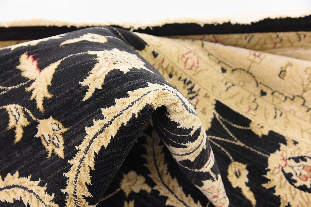 Velouris Luxuriöser Vintage-Teppich | Klassisches Design | Perfekt für Wohnzimmer & Esszimmer