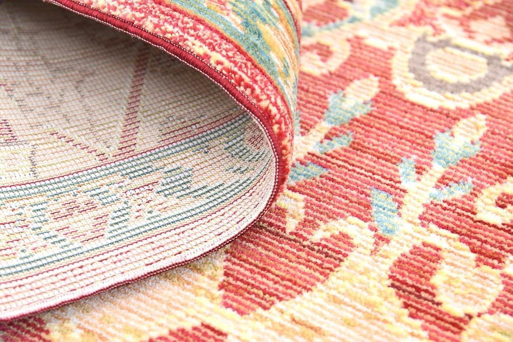 VintageElegance Premium Vintage Muster Teppich | Langlebig | Stilvoll | Vielseitig für Zuhause