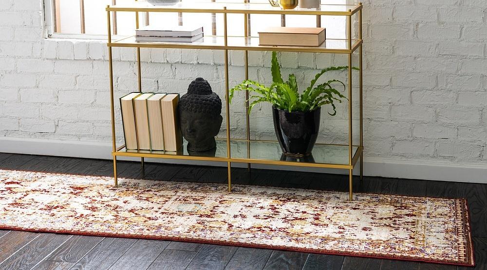 Arboréa Luxe - Faded Teppich im Antik-Look | Vintage Orientteppich | Perfekt für Wohnzimmer & Schlafzimmer