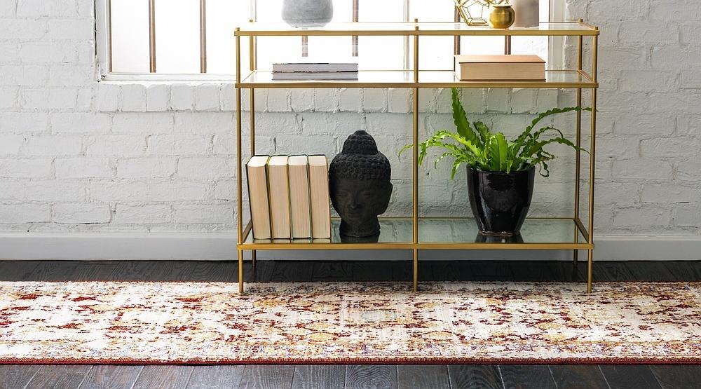 Arboréa Luxe - Faded Teppich im Antik-Look | Vintage Orientteppich | Perfekt für Wohnzimmer & Schlafzimmer