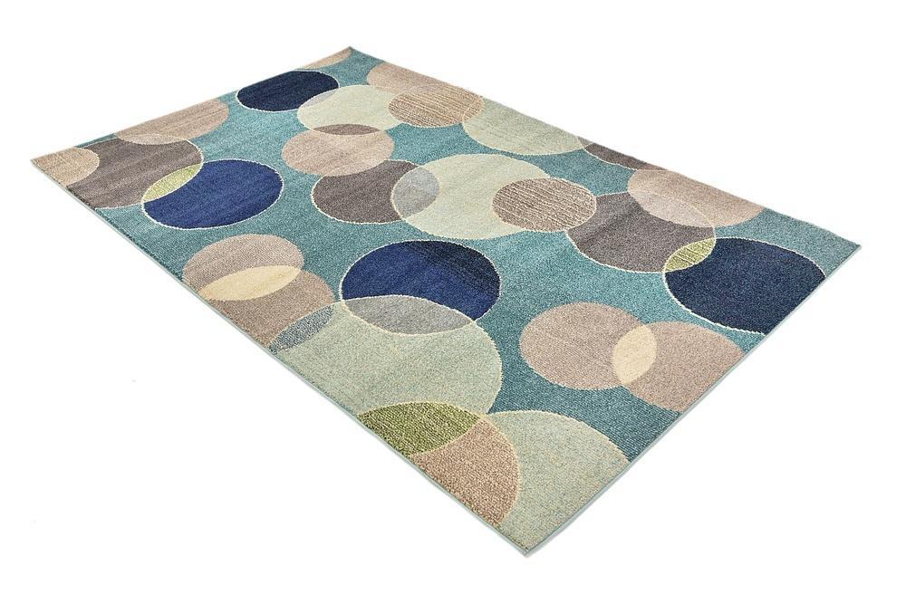 CircleLuxe Moderner Teppich für Wohnräume | Runde & Rechteckige Formen | Elegantes Design