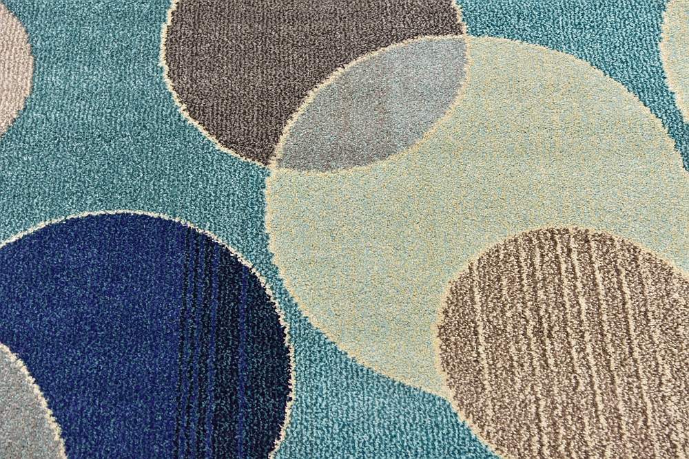 CircleLuxe Moderner Teppich für Wohnräume | Runde & Rechteckige Formen | Elegantes Design