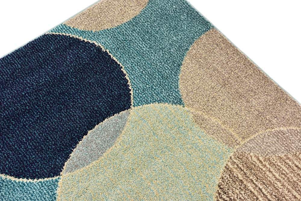 CircleLuxe Moderner Teppich für Wohnräume | Runde & Rechteckige Formen | Elegantes Design