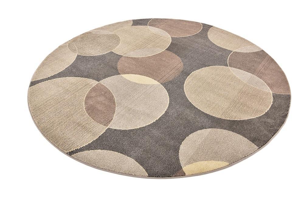 CircleLuxe Moderner Teppich für Wohnräume | Runde & Rechteckige Formen | Elegantes Design