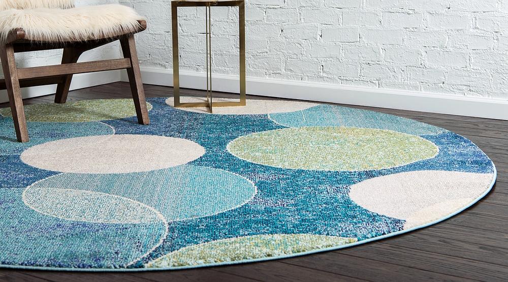 CircleLuxe Moderner Teppich für Wohnräume | Runde & Rechteckige Formen | Elegantes Design