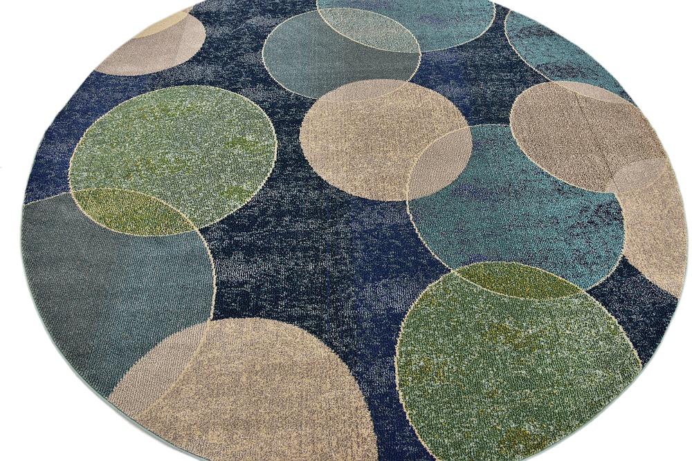 CircleLuxe Moderner Teppich für Wohnräume | Runde & Rechteckige Formen | Elegantes Design