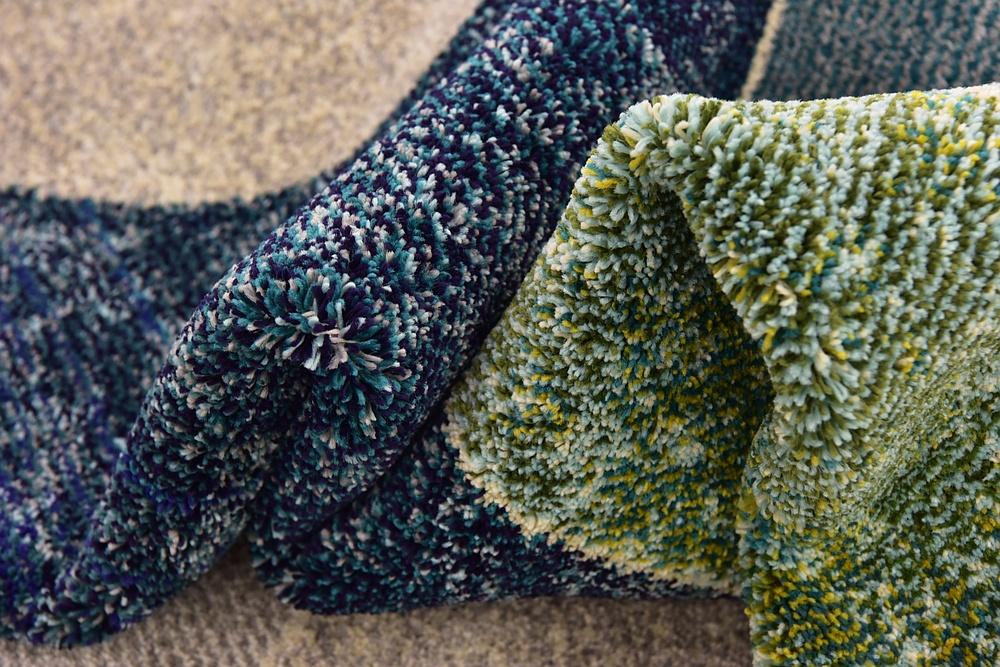 CircleLuxe Moderner Teppich für Wohnräume | Runde & Rechteckige Formen | Elegantes Design