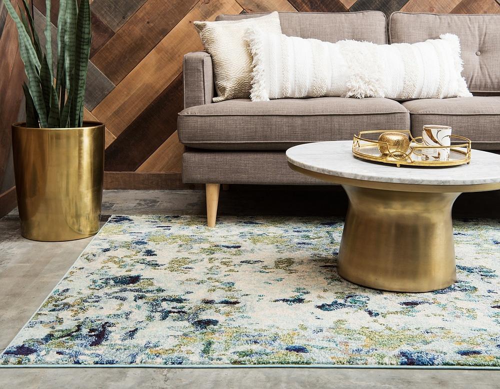 ArtisLoom - Art Deco Teppich in Multicolor Design | Moderner Stil | Luxuriöse Wohnraumgestaltung