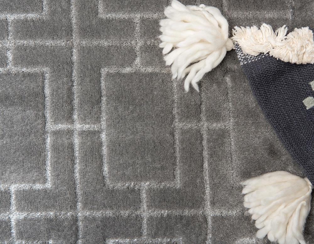 CubeLux Design Teppich | Luxuriöser Würfelmuster Teppich | Weich & Stilvoll | Verschiedene Größen & Farben