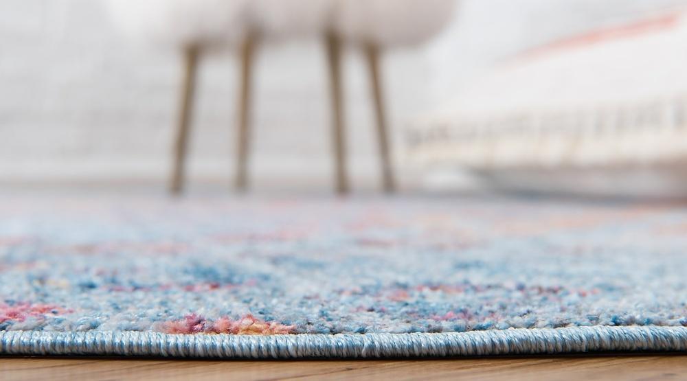 ColorPatch Regenbogen Teppich | Quadratmuster Teppich | Moderne Farben & Designs