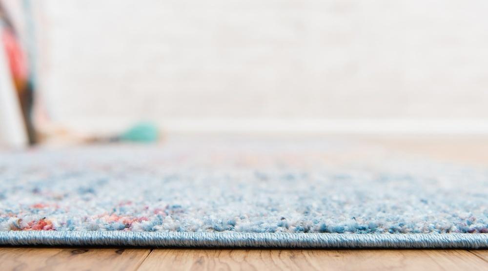 ColorPatch Regenbogen Teppich | Quadratmuster Teppich | Moderne Farben & Designs