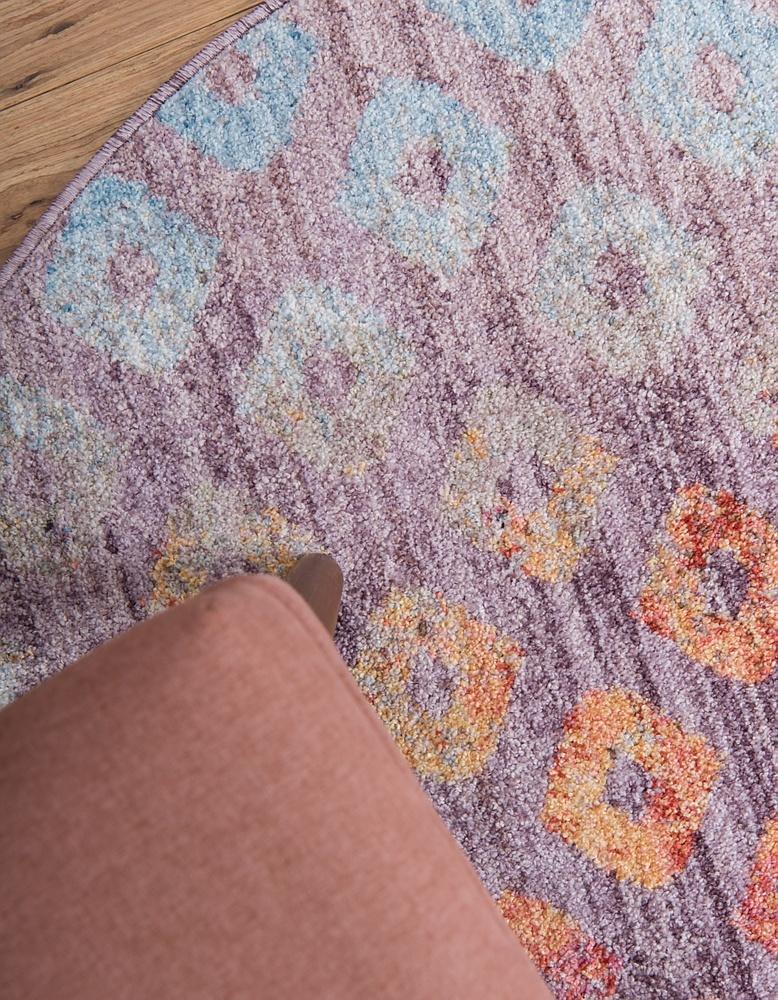 ColorPatch Regenbogen Teppich | Quadratmuster Teppich | Moderne Farben & Designs