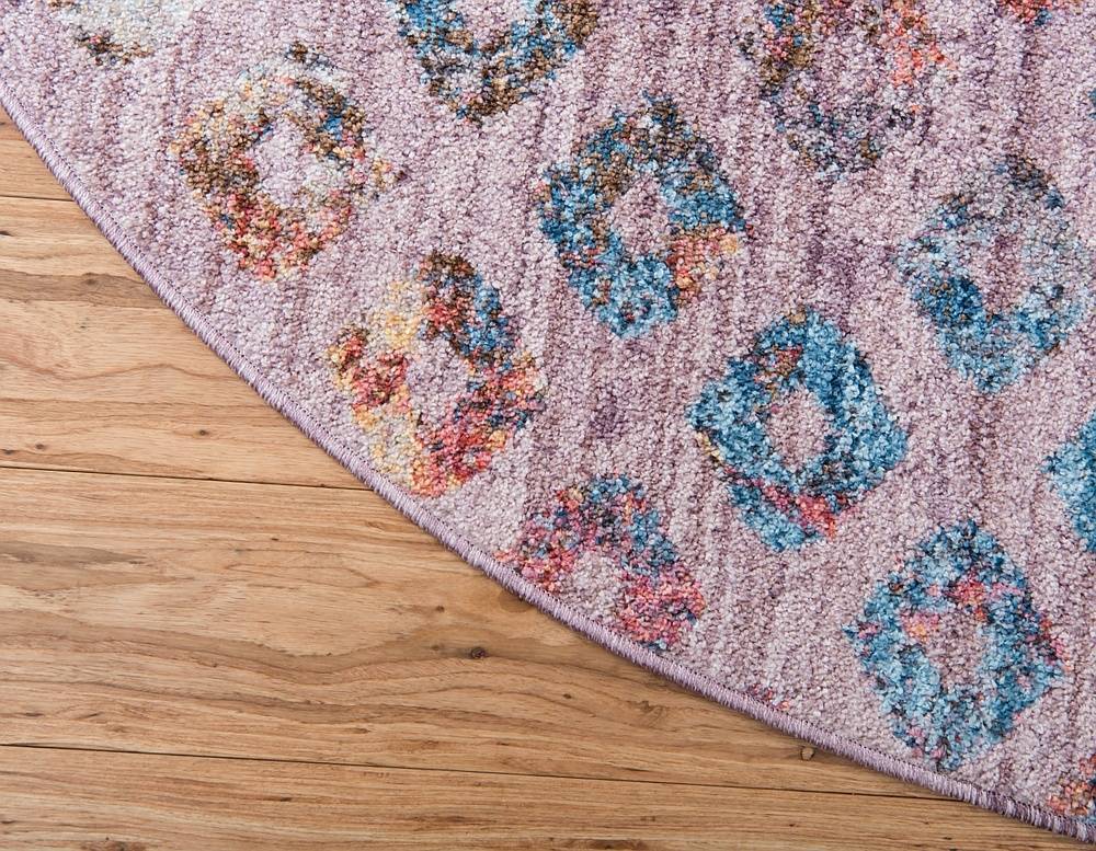 ColorPatch Regenbogen Teppich | Quadratmuster Teppich | Moderne Farben & Designs