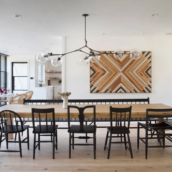 BubbleSphere Sputnik Kronleuchter mit Glaskugeln | Modernes Design | Luxuriöse Beleuchtung für Wohn- & Esszimmer