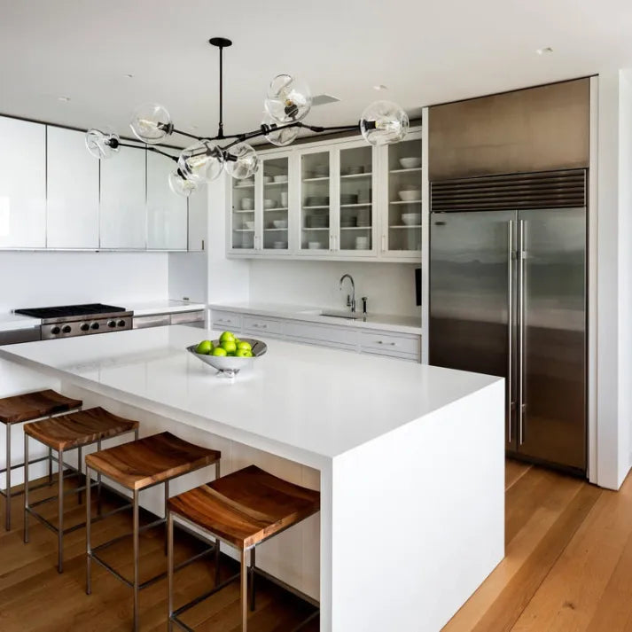 BubbleSphere Sputnik Kronleuchter mit Glaskugeln | Modernes Design | Luxuriöse Beleuchtung für Wohn- & Esszimmer