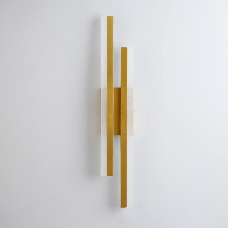 LuxLine Moderne LED Wandlampe | Minimalistisches Design | Eisen & Acryl | Dimmbares Licht