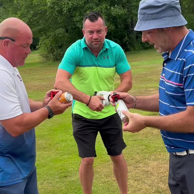 KeyBrew Innovativer Party-Schlüsselanhänger | Bierdosenöffner & Flaschenöffner | Kompakt & Praktisch