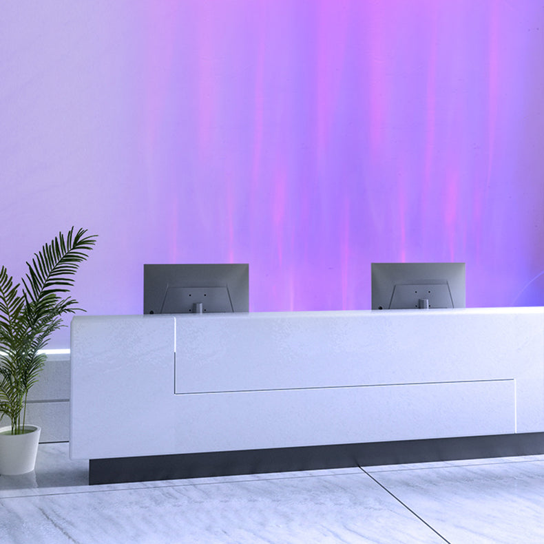 LumaRipple Art Deco LED Stehlampe | Aluminium & Acryl | Wasserdesign | Stimmungslicht für Wohnzimmer