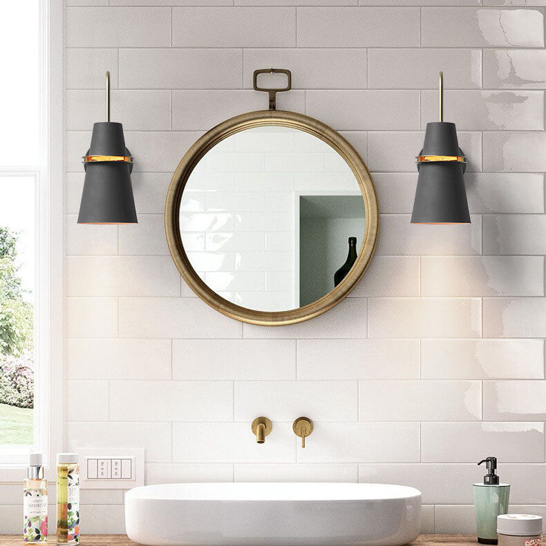 Hornvia Skandinavische Wandleuchte | Modernes Horn-Design | Metall | Schlafzimmerbeleuchtung