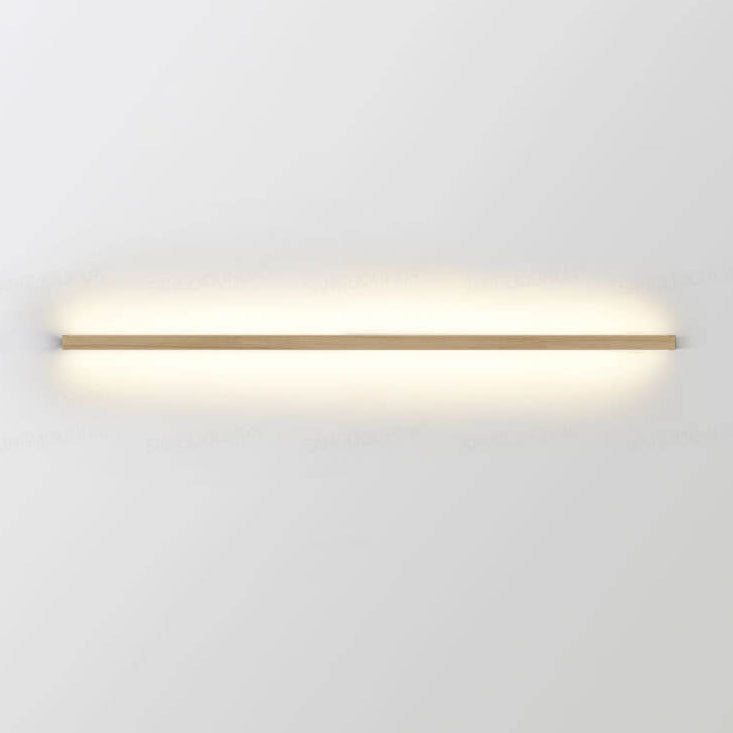 ZenBeam Japanische LED Wandleuchte | Massivholz Design | Moderne Akzentbeleuchtung