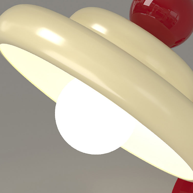 LunaFrame Minimalist Wandlampe | Rundes Eisen-Metall-Design | Schlafzimmerbeleuchtung | Warmlicht | Modern & Stilvoll