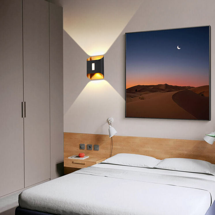 Luxorma ArcLume Außenwandleuchte | Modernes Design | Wasserdicht | Aluminium | LED für Terrassen