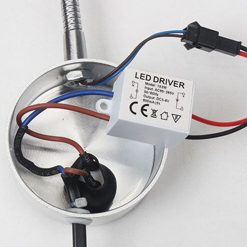 Flexora Moderne LED Leselampe | Rotierbares Wandspotlight | Flexibler Arm | Perfekt für Schlafzimmer & Büros