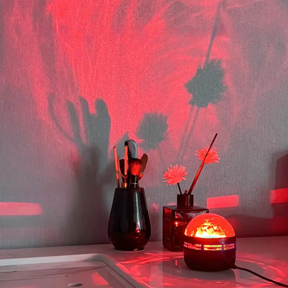 CelestiaNova LED Sternenhimmel Projektor | Aurora Nachtlicht | Atmosphärische Beleuchtung für Zuhause