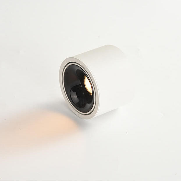 SpotLite Moderne Runde LED Deckenstrahler | Minimalistisches Design | Verstellbar | Flush Mount Beleuchtung