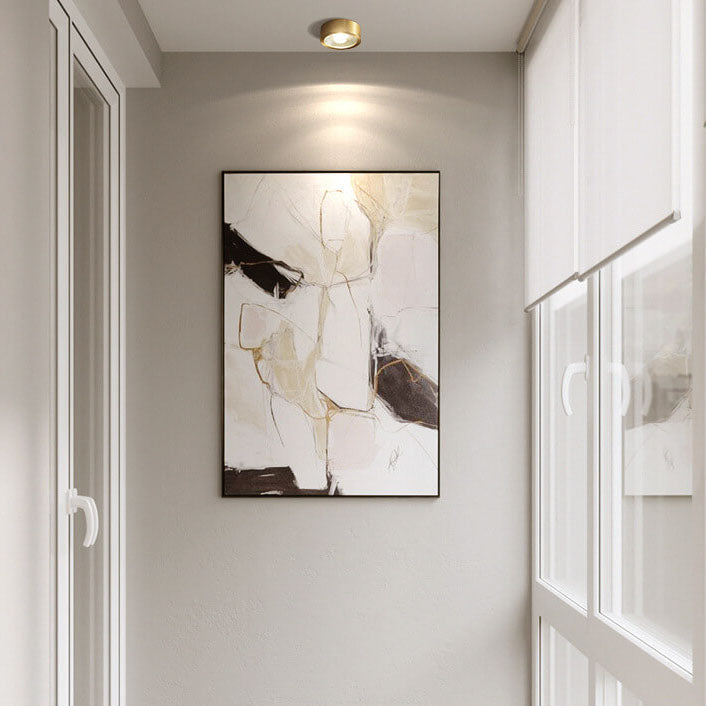 LumoLux Ultra-thin LED Deckenleuchte | Kupfer | Modernes Design | Dimmbare Deckenlampe | Energieeffizient | Stimmungslicht