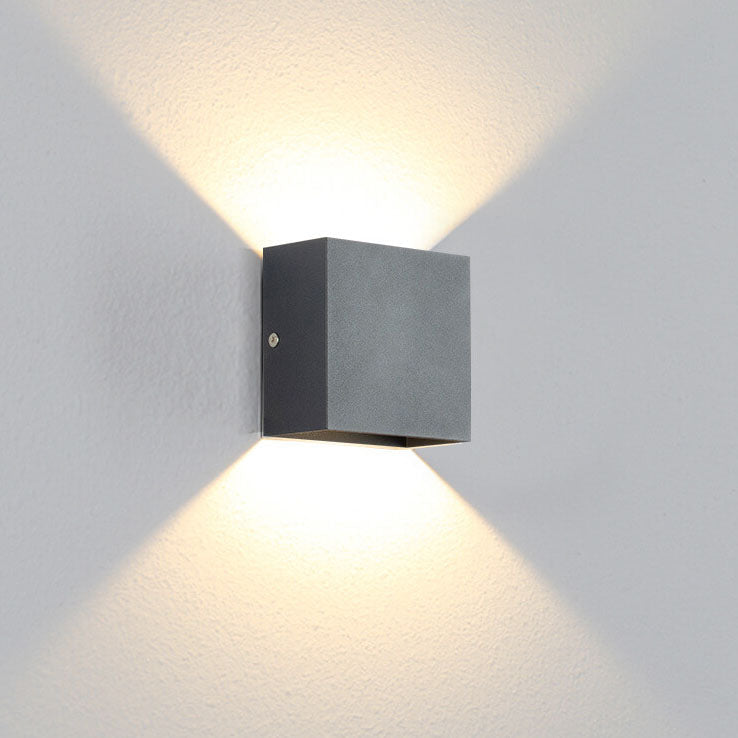 AeroLume LED Wandleuchte | Minimalistisches Aluminiumdesign | Warm- & Weißlicht | 6W & 12W